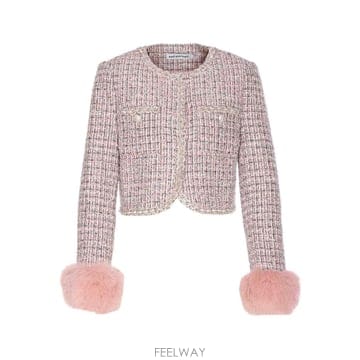 Self Portrait 25FW Self portrait Tweed ���� with ũ����Ż AW25098JP TP57212568525FW Self portrait Tweed ���� with ũ����Ż AW25098JP 