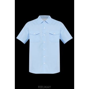 Maison Margiela 26SS �������������� ��Ʈ sleeve poplin ���� with reinforcements, light26SS �������������� ��Ʈ sleeve poplin ���� with reinf