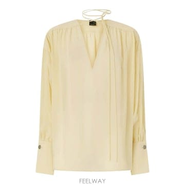 | Other Brand | 26SS Pinko V �� ����콺 With Gathered Detail 106846A3B2C19 TP57626SS Pinko V �� ����콺 With Gathered Detail 106846A3