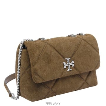 Tory Burch 25FW �丮��ġ KIRA ���̾Ƹ�� QUILT SUEDE ���� CONVERTIBLE ��� �� 169170325FW �丮��ġ KIRA ���̾Ƹ�� QUILT SUEDE ���� CONVERT