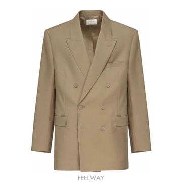Saint Laurent 25SS ���ζ� Double Breasted �� ���� 816394Y405W7557 TP57183208925SS ���ζ� Double Breasted �� ���� 816394Y405W7557 TP
