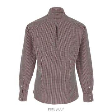 Brunello Cucinelli 26SS ���ڷ� ��ġ�ڸ� üũ ���� MY6451718C038 TP57389866126SS ���ڷ� ��ġ�ڸ� üũ ���� MY6451718C038 TP57389
