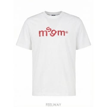MSGM 26SS Msgm T ���� in cotone con �ΰ� Msgm 4040MM117D26700201 TP5726SS Msgm T ���� in cotone con �ΰ� Msgm 4040MM117D267