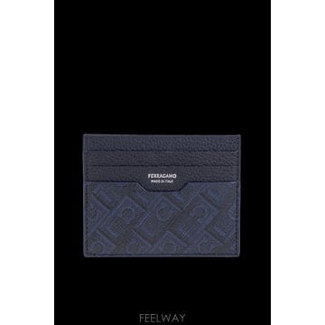 Ferragamo ����䷹ ��󰡸� ī�� Ȧ�� with �ΰ� 661583MONOGRAM791193NEWNAVYDKB TP576����䷹ ��󰡸� ī�� Ȧ�� with �ΰ� 661583MONOGRAM79