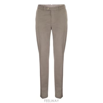 Brunello Cucinelli 26SS ���ڷ� ��ġ�ڸ� Italian �� ��ư gabardine trousers M289LI1770C6026SS ���ڷ� ��ġ�ڸ� Italian �� ��ư gabardine trous