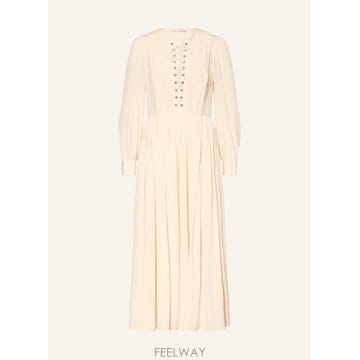 ULLA JOHNSON ��� ���� VERIA ��ũ �巹�� with pleats 100300864111000 TP576039059��� ���� VERIA ��ũ �巹�� with pleats 10030086411100