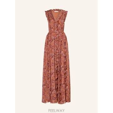 ULLA JOHNSON ��� ���� AIDA �巹�� with gemstones �� ruffles 100300862915000 TP57��� ���� AIDA �巹�� with gemstones �� ruffles 100300