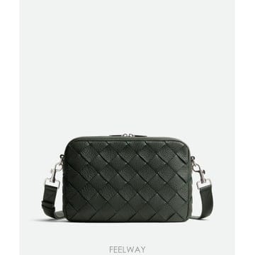Bottega Veneta 25SS ���װ�����Ÿ ���� messenger �� 755925V4G313009DARKGREENSILVER TP25SS ���װ�����Ÿ ���� messenger �� 755925V4G313009DAR