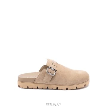 PRADA ����� Suede Sabot 2S3003054FG000F0F24 TP579242146����� Suede Sabot 2S3003054FG000F0F24 TP579242146