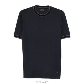Armani 26SS �������� �Ƹ����� �ΰ� T ���� EM005361AF13721UB118 TP57620219826SS �������� �Ƹ����� �ΰ� T ���� EM005361AF13721UB11