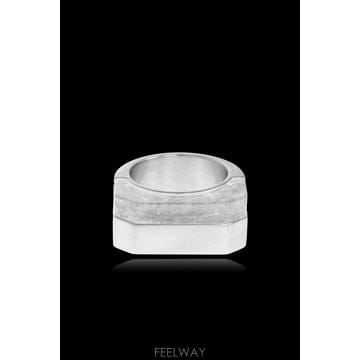 Rick Owens 26FW �������� Double Crystal Hollywood ring RJ0000125MMTES2128 T26FW �������� Double Crystal Hollywood ring RJ0000125M