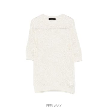 Fabiana Filippi 26SS �ĺ�Ƴ� �ʸ��� ���� T ���� MAD276F131D8640150 TP57718290526SS �ĺ�Ƴ� �ʸ��� ���� T ���� MAD276F131D8640150 TP