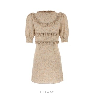 ALESSANDRA RICH 26SS �˷�����ġ ����Ʈ ��ũ Jacquard �̴� �巹�� FABX4297F46701682 TP576726SS �˷�����ġ ����Ʈ ��ũ Jacquard �̴� �巹�� F