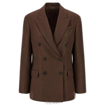 Brunello Cucinelli 26SS ���ڷ� ��ġ�ڸ� Double breasted �������� MH1267094C9284 TP571840926SS ���ڷ� ��ġ�ڸ� Double breasted �������� MH1267