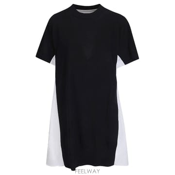 Sacai 26SS Sacai Poplin X ��ư ��Ʈ �巹�� 2608485004 TP57353581426SS Sacai Poplin X ��ư ��Ʈ �巹�� 2608485004 TP5735