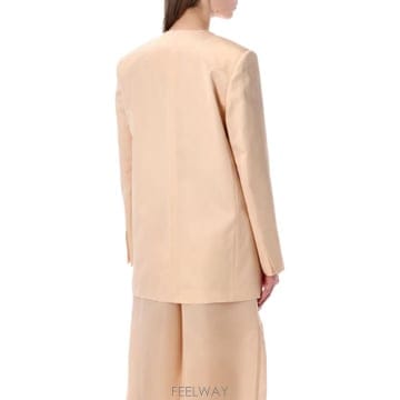 Alberta Ferretti 26SS �˺���Ÿ �䷹Ƽ �˺���Ÿ �䷹Ƽ double breasted ��ũ organza ���� 261U05026SS �˺���Ÿ �䷹Ƽ �˺���Ÿ �䷹Ƽ double breasted 
