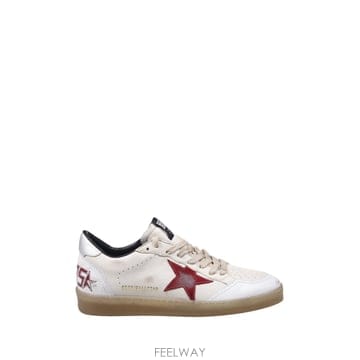 Golden Goose 26FW ��籸�� Ball ��Ÿ ����Ŀ�� in butter ������ ȭ��Ʈ red GMF00117F00874226FW ��籸�� Ball ��Ÿ ����Ŀ�� in butter ������ ȭ��