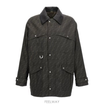 FENDI 24FW Fendi Embroidered canvas ��Ʈ FW1329ASCKF1440 TP57707124324FW Fendi Embroidered canvas ��Ʈ FW1329ASCKF1440 TP5