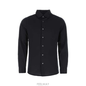 Armani 25SS �������� �Ƹ����� Poplin ���� with straight point collar 8N1CG11J25SS �������� �Ƹ����� Poplin ���� with straight point