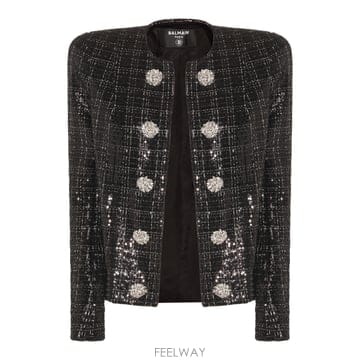 Balmain 24FW Balmain ���� tweed �������� CF1SK449XI070PA TP57353215824FW Balmain ���� tweed �������� CF1SK449XI070PA TP573