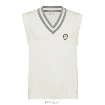 Brunello Cucinelli 26SS ���ڷ� ��ġ�ڸ� V �� ����Ʈ M29203607FCJ068 TP57184040626SS ���ڷ� ��ġ�ڸ� V �� ����Ʈ M29203607FCJ068 TP5