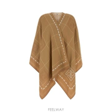 FENDI 26FW Fendi PONCHO MACRO üũ SE FXX033B01NF0QB8 TP57729361226FW Fendi PONCHO MACRO üũ SE FXX033B01NF0QB8 TP5772