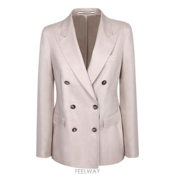 | Other Brand | 26SS Tagliatore Double breasted  ǻ�� linen  Peak lapels  JPAR26SS Tagliatore Double breasted  ǻ�� linen  Peak lape