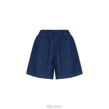 아르마니 핀스트라이프 데님 반바지