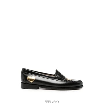 | Other Brand | G.H.Bass Weejun heart motif penny slot loafers 1212796990285G.H.Bass Weejun heart motif penny slot loafers 1212796
