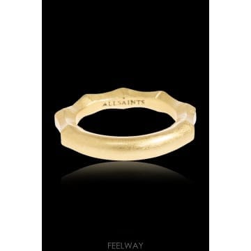 | Other Brand | 26FW ALL SAINTS Ring with engraved �ΰ� 37585293GLD719 TP5764826FW ALL SAINTS Ring with engraved �ΰ� 37585293GLD719
