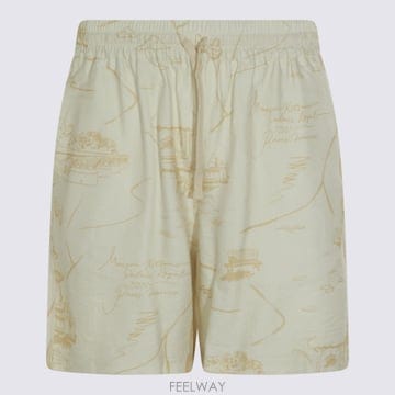 26SS Maison Kitsune Bermuda 라이트 웨이트 QM01402WW91030522 TP5749