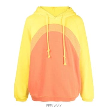 23FW ERL 레인보우 스웨트 셔츠 ERL07T023ORANGE TP579238074