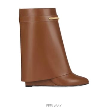 Givenchy 웨지 힐 앵클 부츠 Shark BE605LE1J7913 TP570495044