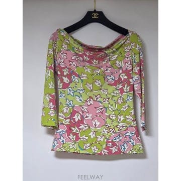 에밀리오 푸치 Emilio Pucci 프린트 티셔츠 (M)