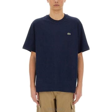 LACOSTE T 셔츠 IN COTONE TH7318166 TP570799617