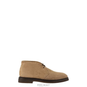 Brunello Cucinelli 26FW ���ڷ� ��ġ�ڸ� Suede desert ���� with rubber sole MZUSOLE817C726FW ���ڷ� ��ġ�ڸ� Suede desert ���� with rubber s