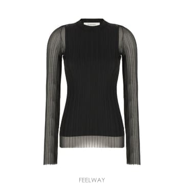 스포트막스 여성 코트 NERO