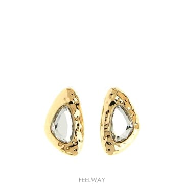 Self Portrait 26SS Self portrait Hammered ����� Crystal Earrings RS26616EGOL26SS Self portrait Hammered ����� Crystal Earrings RS