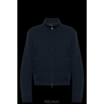 26SS 엠프리오 아르마니 스웨트 셔츠 with stand 업 collar EM003596TE19204UB1
