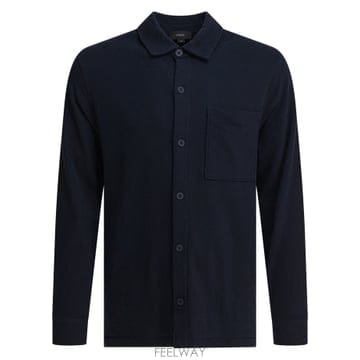 25FW VINCE 코튼 suede 오버셔츠 자켓 M010729943A403CBL TP577293376