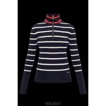 26SS Moncler 탑 with a striped pattern K20939F00001M1180P70 T
