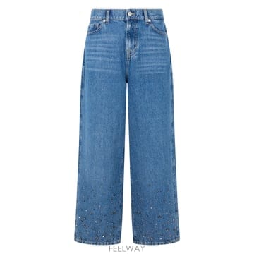 | Other Brand | 26SS 7 FOR ALL ��ī�ε� Jeans Tailorless Slouchy �� decorated wit26SS 7 FOR ALL ��ī�ε� Jeans Tailorless Slouchy �� de