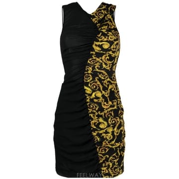 Versace 23SS ������ü Barocco �巹�� 74HAO900NS217G89 TP57211907023SS ������ü Barocco �巹�� 74HAO900NS217G89 TP572119