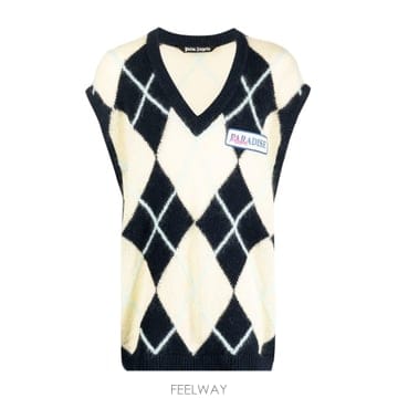 Palm Angels 23SS �ʿ����� vests PMHZ002S23KNI0011019 TP57728906723SS �ʿ����� vests PMHZ002S23KNI0011019 TP577289067