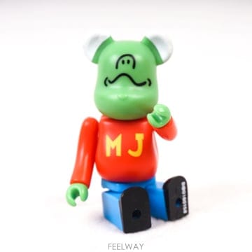 BEARBRICK 메디콤토이 베어브릭 16탄 애니멀 MIURA JUN 개구리 브릭 A146