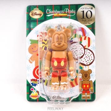 BEARBRICK 메디콤토이 베어브릭 디즈니 10탄 미키마우스 진저쿠키 브릭 A153