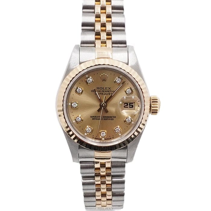 Rolex �ѷ��� 69173 18K����޺� 10P���̾� ��������Ʈ 26mm ���� �ð�aa65662�ѷ��� 69173 18K����޺� 10P���̾� ��������Ʈ 26mm ��