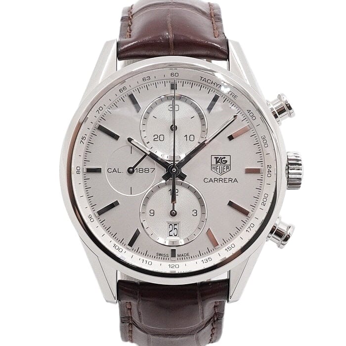 Tag Heuer �±�ȣ�̾� CAR2111 ���(ī����) ũ�γ�׷��� 41mm �����ƽ ���׹�� ���� �ð�aa65755�±�ȣ�̾� CAR2111 ���(ī����) ũ�γ�׷��� 41mm ��