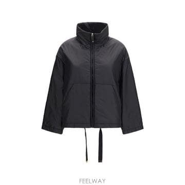 해외 이태리배송 AW26 막스마라 더 큐브 여성 발수 처리된 캔버스 소재의 숏 패딩 재킷 2629486054