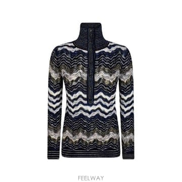 Missoni �׶�����Ÿ �ؿ� �̽�� ���� ZIG ZAG MOTIF POLO ���� DS26WN0CBK01KLS72RK�׶�����Ÿ �ؿ� �̽�� ���� ZIG ZAG MOTIF POLO ���� DS